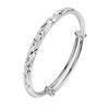 Joyería de Oro Aluvial Pulsera de Gipsófila Nicho para Mujer Lujo Accesible Pulsera de Alta Gama Plateada en Plata Esterlina 999 Joyería de Puesto Venta al Mayoreo
