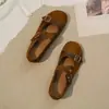Moda Retrô Nova Sapatilha Mary Jane de Camurça Bico Redondo com Salto Escondido para Mulheres - Coleção Primavera/Outono 2026