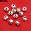Accesorios de Plata Pura 99 Plata Pura Cuentas de Melón Piedra Irregular Cepillada Colgante de Mariposa Accesorios Materiales Vintage Hechos a Mano para DIY