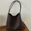 Bolso de Axila para Mujer Ruien 2026 Otoño Nuevo Vintage Nicho Patrón Tejido Bolso de Hombro Bolso Cubo para Viajes