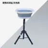 Batea Portátil de Tenis de Mesa, Batea para Servir Pelotas, Batea Multipelotas, Batea para Recoger Pelotas, Caja de Pelotas Móvil, Entrenamiento de Gimnasio