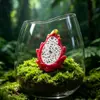 Mini Frutas Cortadas a la Mitad Juguetes de Comida Lindos Pegamento de Crema Accesorios para Llaveros DIY Pasador Goma para el Cabello Funda de Teléfono Imán para Refrigerador