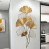 Decoración de pared colgante de hierro de estilo europeo moderno, fondo de sala de estar, pared de pasillo, decoración de pared de metal, decoración creativa para colgar en la pared