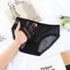 Panty de Malla Hueca Transpirable Fino de Verano Sexy para Mujer Triángulo Tiro Bajo Sin Costuras Levanta Glúteos Encaje de Puro Deseo Mujer