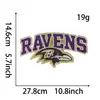 Los parches de lentejuelas con temática de equipo de la Liga de Fútbol Americano NFL son adecuados para la decoración DIY de ropa y bolsos.