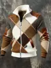 Chaqueta con capucha de forro polar engrosado, nueva popular europea y americana para otoño e invierno, sudadera con capucha tipo gofre que favorece la figura, transfronteriza para hombre