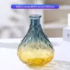 Jarrón de Vidrio Pequeño de Boca Estrecha con Forma de Diamante Estilo Europeo Decoración del Hogar Jarrón Decorativo Arreglo Floral Vidrio Repujado Jarrón Pequeño Venta al Por Mayor