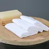 Toalla Cuadrada Pequeña Blanca Pura de Algodón Puro Más Vendida de Amazon para Catering y Limpieza de Hoteles, Toalla Blanca Pequeña Suave y Duradera