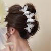 Pinza para el Cabello Grande de Mariposa con Pedrería Súper Hada para Mujer 2026 Nuevo Estilo Pinza de Alto Grado Pinza de Tiburón para la Parte Posterior de la Cabeza Accesorio para el Cabello