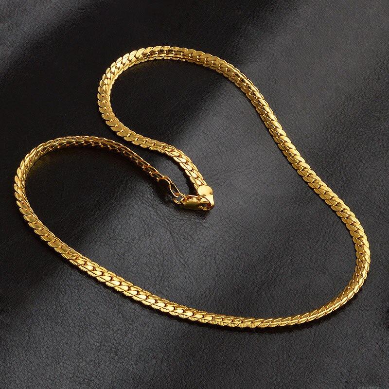 Silver-Gold-Cuban-Chain-Neckla