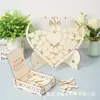 Manualidades Decoración de Boda Letrero de Madera para Mesa de Firma de Boda Marco de Fotos Tablero de Mensajes de Madera Amoroso Libro Arreglo de Cumpleaños Boda