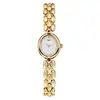 Mia Myar Estilo Vintage Oval Retro Simple Antiguo Exquisito Compacto Reloj de Mujer Elegante Reloj para Dama