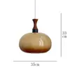 Luminária Pendente de Vidro Bauhaus Vintage Designer Lâmpada de Restaurante de Alto Padrão Trompete Colorido Criativo Luminária Pendente Infantil para Cafés