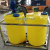 Dispositivo de Mistura Vertical de Tambor Dosador Automático de PE Tambor Pac Resistente à Corrosão Equipamento de Tratamento de Esgoto de Neutralização Ácido-Base
