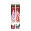 2026 Nuevo Pareado Navideño Fiesta Papá Noel Árbol de Navidad Decoración Colgante de Puerta Arreglo de Escena Bandera Colgante Exterior