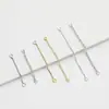 Prata Esterlina S925 Corrente Cruzada Corrente Caixa Extensão de Linha de Orelha Corrente para Brincos DIY Colar Pulseira Corrente Ajustável em Forma de O Acessórios