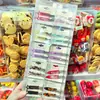 Clip de Papel con Estampado de Leopardo Minimalista Estilo Coreano Color Gel Clip para el Cabello sin Costuras Pasador Ins Clip Versátil para Flequillo Clip de Maquillaje para Niñas