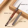 Pincel para uñas de doble punta pincel multiusos para trazos finos cabeza redonda pincel constructor nuevo base para uñas japonesa herramienta de pincel para uñas de doble punta