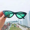 Nuevas Gafas de Sol Sexy Ojo de Gato Triangulares de Montura Pequeña Gafas de Sol Tendencia Europea y Americana Gafas de Moda Personalizadas Redes Sociales 9788