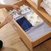 Caja de almacenamiento de plástico esmerilado, transparente, para cosméticos, lápiz labial, mascarillas, organizador de productos para el cuidado de la piel