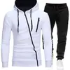 Nuevo Suéter para Hombre para Exterior Deportivo Casual con Cremallera Set