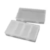 La tapa se puede abrir de forma independiente. Caja de embalaje rectangular tipo caja dentro de caja 4+1 para plastilina y juguetes de cuentas, accesorios y almacenamiento de ferretería