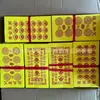 Atacado de Suprimentos Mistos para Funeral e Sacrifício, Dinheiro Yuhuang, Atacado em Caixa Fechada, Papel Amarelo para Queimar, Papel de Polpa de Bambu Sacrificial