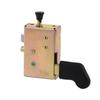 Cuerpo de cerradura de caravana completamente cerrado cerradura de puerta cerradura interior de puerta de triciclo eléctrico Jinpeng bloque de bloqueo de placa de bloqueo cerradura de manija de puerta de vehículo de cuatro ruedas