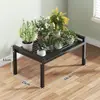Estante para Flores Estante de Almacenamiento Multicapa de Pie Sala de Estar Balcón Estante Móvil para Flores Uso en Interiores Hogar Montado en Pared Grueso Estante para Flores