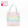Logo imprimível de fábrica especial para exportação para bolsa de ombro de PVC fofa moda estilo coreano fresca bolsa grande portátil feminina