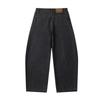 Ropa para Hombre Jia Yi Ku 2026 Calle Alta Americana Retro Lavado Curvo Jeans Color Original Unisex Estilo Pantalones Largos de Pierna Ancha