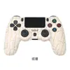 Controlador de Juego Inalámbrico Bluetooth P4 Modelo Privado Transfronterizo Controlador de Seis Ejes con Doble Vibración Cuarta Generación con Tira de Luz