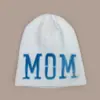 Chapéus de Lã Pintados com Spray de Letras Simples para Outono e Inverno para Homens e Mulheres, Quentes e Personalizados Chapéus Frios Hip-Hop, Chapéus de Puxar Venda por Atacado