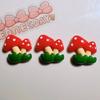 Accesorios diy de resina funda para teléfono móvil tocado para niños material hecho a mano accesorios de resina hebilla para zapatos con agujeros campana de navidad