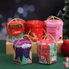 Decoração de Natal Sacola de Presente de Véspera de Natal Sacola de Doces de Natal Sacola de Presente Velhinho Fofo Sacola de Maçã Sacola Tote Infantil