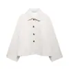 De Aliexpress Ropa Europea y Americana Transfronteriza Otoño e Invierno 2025 Nueva Moda Callejera Camisa Corta Cuello Imitación Lana Chaqueta