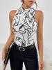 Chaleco táctico de cuello alto con estampado de nuevo diseño 2024 para AliExpress Europa y América