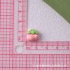 Mini conejo jardín de fresas diy pasta para uñas material pegamento en crema accesorios hechos a mano casa de fresa de resina