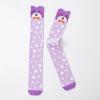 Calcetines Altos de Dibujos Animados de Animales para Niñas de Amazon, Calcetines Largos de Algodón para Niños Mayores, Calcetines Rectos