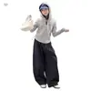 Traje de Niña Otoño 2026 Nuevo Infantil Mediano y Grande Moda Infantil Estilo Urbano Ropa de Otoño Conjunto de Dos Piezas de Manga Larga para Niña