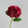 Venta caliente transfronteriza 180 piezas tacto de mano hidratante hortensia hortensia retro flor de simulación decoración de boda para el hogar estilo wabi-sabi