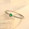 Pulsera Personalizada Exquisita de Diamantes Completos y Aguamarina para Mujer, Pulsera de Zirconio Cuadrado de Corindón Rojo de Lujo Ligero Regalo Joyería Hecha a Mano Fábrica Zhongxing