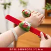 Festival del Bote del Dragón Zongzi Peluche Dibujo Animado Pulsera Regalo para Niños Lindo Pulsera de Bofetada Decoración Regalo para Actividad Regalo Creativo