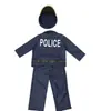 Juego de Rol de Policía para Niños Europeos y Americanos Juego Infantil Disfraz para Fiesta de Disfraces de Halloween Muñeca Uniforme de Policía