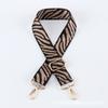 Accesorios de correa de hombro para bolso, moda versátil, clásico estampado de leopardo, multicolor opcional, un solo hombro, cruzado, correa de hombro de fábrica de pelo liso
