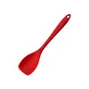 Espátula de Silicona Todo en Uno, Espátula de Pico de Pato, Cuchara para Ensalada, Espátula de Silicona de Cabeza Plana, Espátula Mezcladora, Raspador de Silicona de Grado Alimenticio