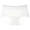 10A Roupa Íntima Feminina de Seda Gelada Estampada Ice Skin Sem Costura Macia Respirável Confortável Não Sobe Plus Size Roupa Íntima Triângulo Feminina