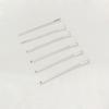 Accesorios DIY Nueve Pines en T de 9 Pines Aretes Collar Uso Material con Cuentas Pin Plano Colgante Pin
