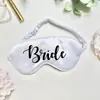 Suministro Exclusivo Transfronterizo de Set de Máscaras de Ojos de Seda Artificial para Boda, Dama de Honor y Novia, Suministros para Fiesta de Sueño Bloqueadores de Luz para el Día de San Valentín Chino