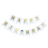 Amazon Festa de Aniversário Bandeira de Letras Cauda de Peixe Decoração de Cena Arte com Café Bandeira Feliz Aniversário Multicolorida